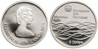 5 dolarów 1975, Olimpiada w Montrealu, srebro 24