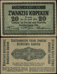 Polska, 20 kopiejek, 17.04.1916
