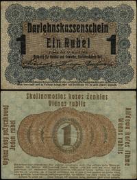 Polska, 1 rubel, 17.04.1916