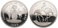 25 dolarów 1985, Flamingi, srebro 129.97 g, '925