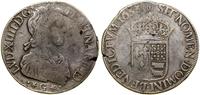 Francja, ecu de France et du Béarn à la mèche longue, 1653