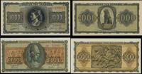 Grecja, zestaw 4 banknotów, 1942–1943