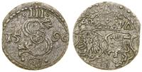 Polska, trzeciak (ternar), 1596