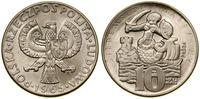 Polska, 10 złotych, 1965