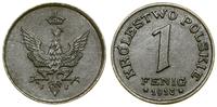 Polska, 1 fenig, 1918 F