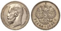 rubel 1898 ★, Paryż, wyczyszczony, rysa na awers