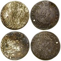 Polska, zestaw: 2 x szóstak, 1664 i 1666