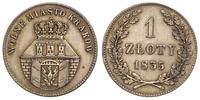 1 złoty 1835, Wiedeń, moneta pozłacana, Plage 29