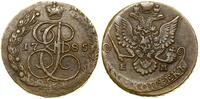 Rosja, 5 kopiejek, 1785 EM