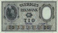 10 koron 1952, Pick 43.a