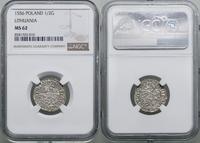 Polska, półgrosz, 1556