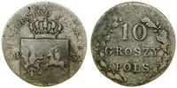 Polska, 10 groszy, 1831