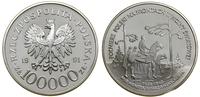 Polska, 100.000 złotych, 1991