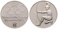 Medal, Olimpiada - Monachium 1972, srebro 28 g, 