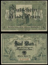 Wielkopolska, 5 marek, ważne od 11.11.1918 do 1.02.1919