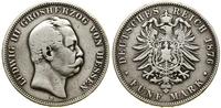 Niemcy, 5 marek, 1876 H