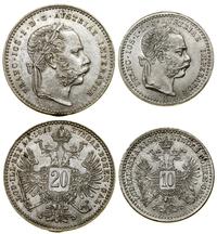 Austria, zestaw 2 monet