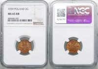 Polska, 2 grosze, 1939