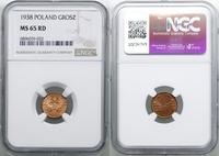 Polska, 1 grosz, 1938