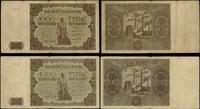 Polska, zestaw: 2 x 1.000 złotych, 15.07.1947