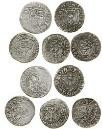 Polska, zestaw 5 x szeląg