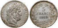 Francja, 5 franków, 1839 BB