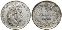 Francja, 5 franków, 1842 W