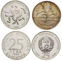 2 x 25 lewa, srebro lokacyjne w postaci monet, s