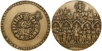 Polska, medal z serii królewskiej PTAiN – Kazimierz Wielki, 1977