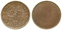 Polska, 1 grosz - destrukt menniczy, 1928