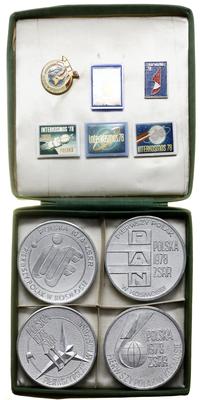 Polska, zestaw 4 medali, 1978
