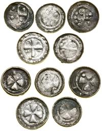 Niemcy, zestaw 5 x denar krzyżowy, X/XI w.