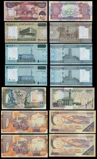 Somalia, zestaw 7 banknotów, 1990–2014