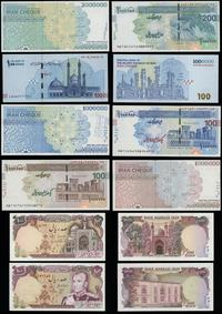 Iran, zestaw 6 banknotów, 1974–2023
