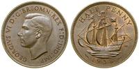 Wielka Brytania, 1/2 pensa, 1938
