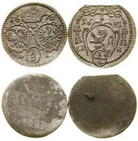 Śląsk, zestaw 2 x 1/2 krajcara