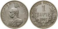 Niemcy, 1 rupia, 1907 J