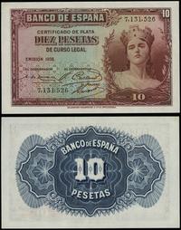 Hiszpania, 10 peset, 1935