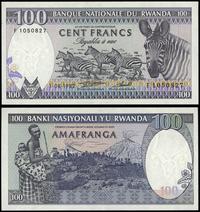 Rwanda, 100 franków, 1.08.1982