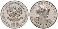 100 złotych 1975, Helena Modrzejewska, drobne mi