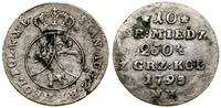 Polska, 10 groszy miedziane, 1793 MW