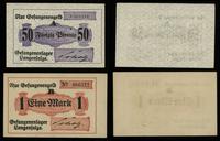 Kriegsgefangenenlager Langensalza, zestaw: 50 fenigów i 1 marka, (1915–1918)
