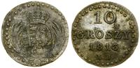 Polska, 10 groszy, 1813 IB