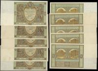 Polska, zestaw: 5 x 50 złotych, 1.09.1929