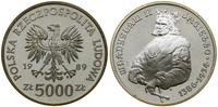 Polska, 5.000 złotych, 1989