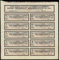 Polska, 5 akcji po 500 złotych = 2.500 złotych, 1929