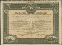 Rzeczpospolita Polska (1918–1939), obligacja 4 1/2 % pożyczki na 284 franki, 1931