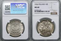 Polska, 10 złotych, 1936