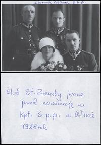 Polska, zestaw pamiątek wojskowych po kpt. Stanisławie Ziembie z Wilna