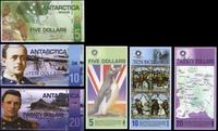 Antarktyda, zestaw 6 banknotów, 2008–2011